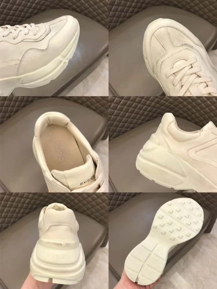 G*u*i rhyton leather sneaker - gc57