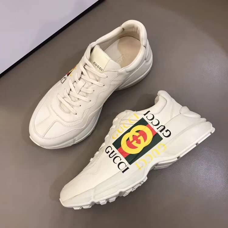 G*u*i rhyton leather sneaker - gc56