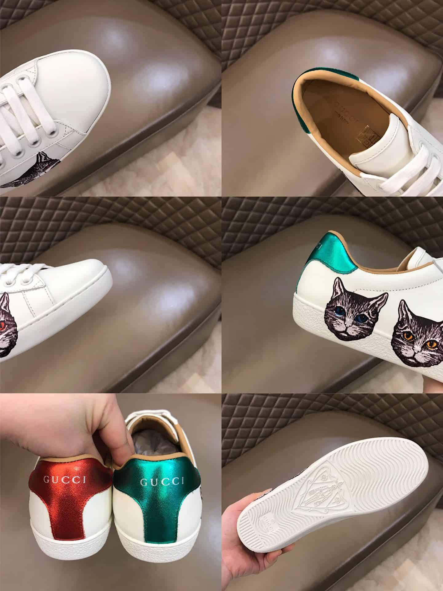 G*u*i ace sneaker with mystic cat - gc33