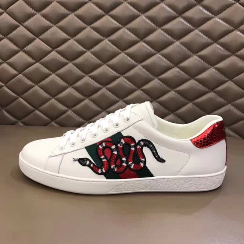 G*u*i ace embroidered sneaker - gc14