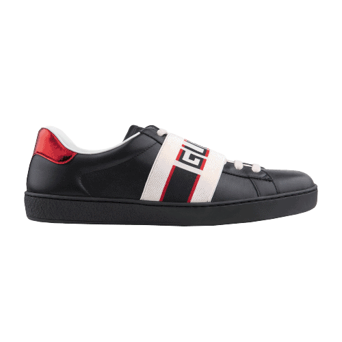 G*u*i stripe leather sneaker - gc4