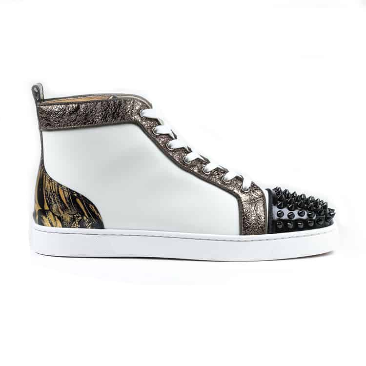 Ch**an louboutin high top sneaker - cl38