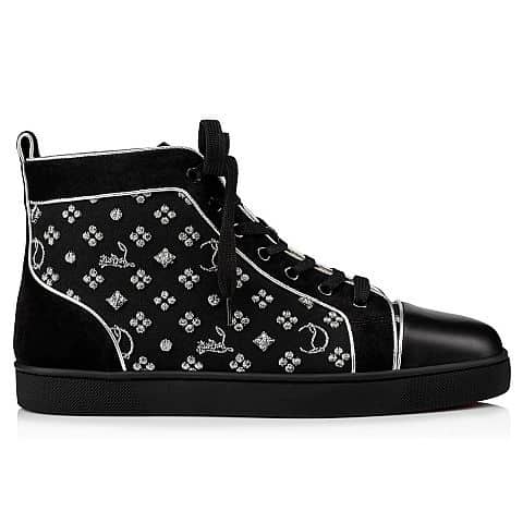 Ch**an louboutin high top sneaker - cl78