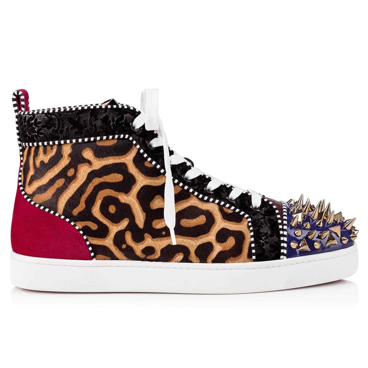 Ch**an louboutin high top sneaker - cl25