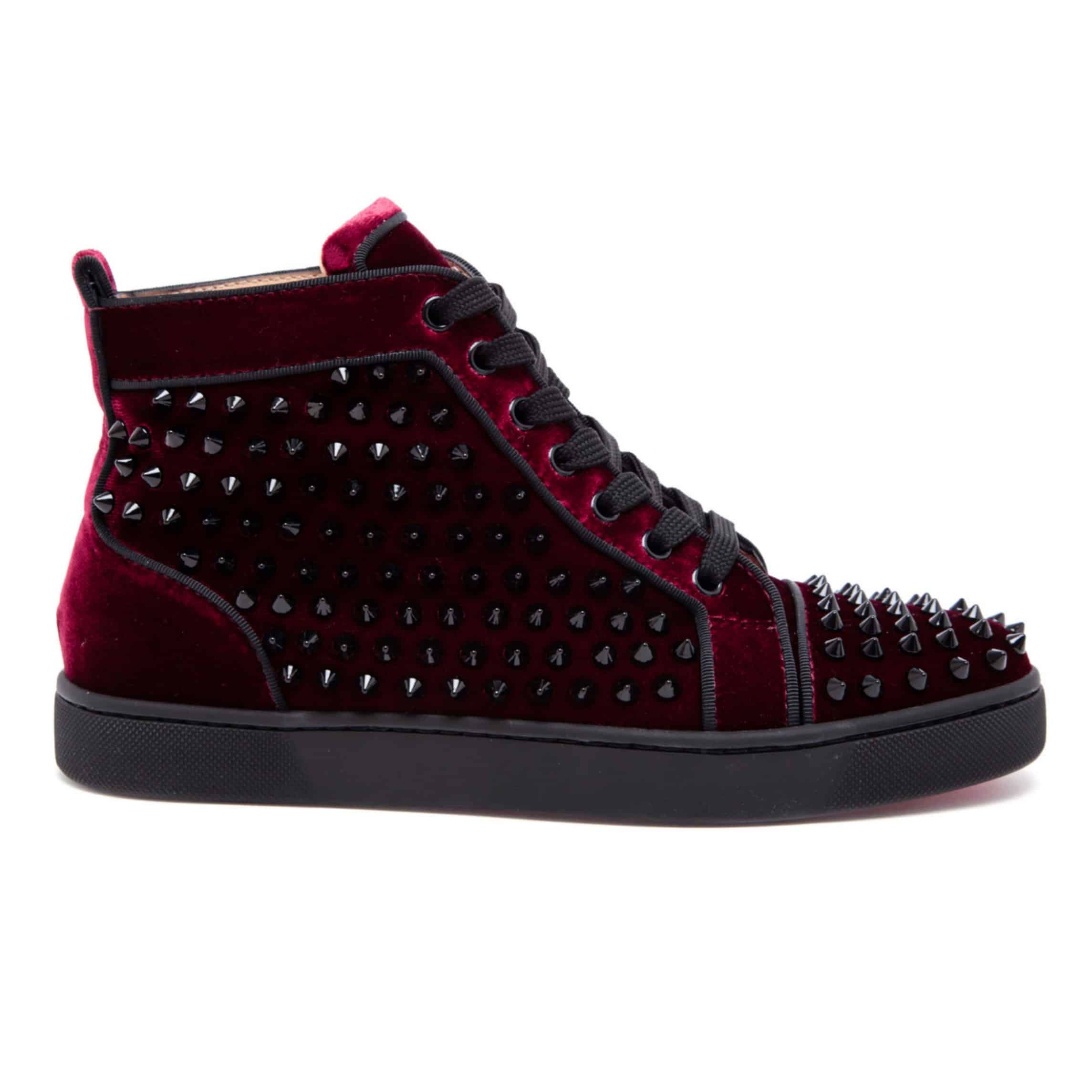 Ch**an louboutin high top sneaker