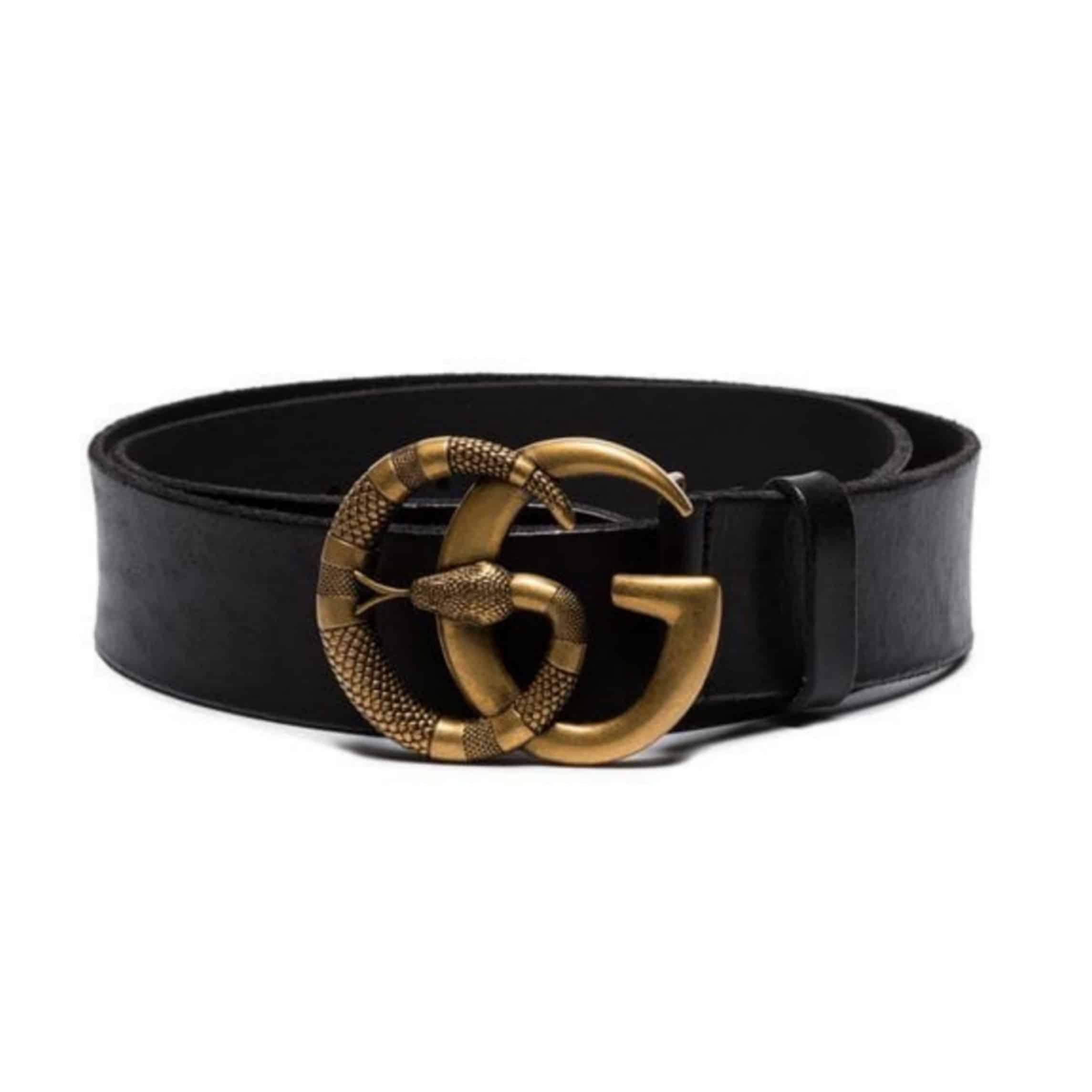 G*u*i double g snake buckle belt - b1