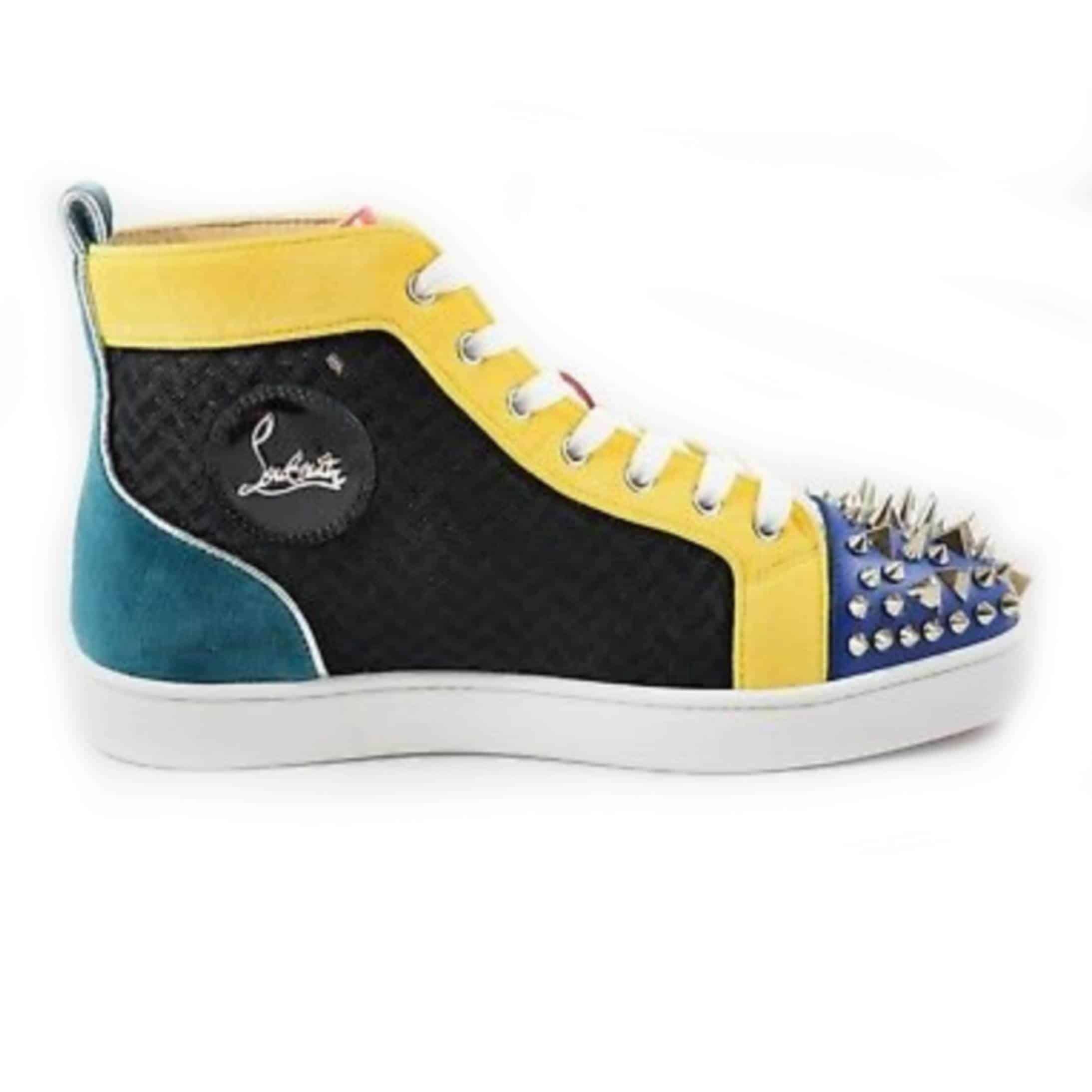 Ch**an louboutin high top sneaker - cl35