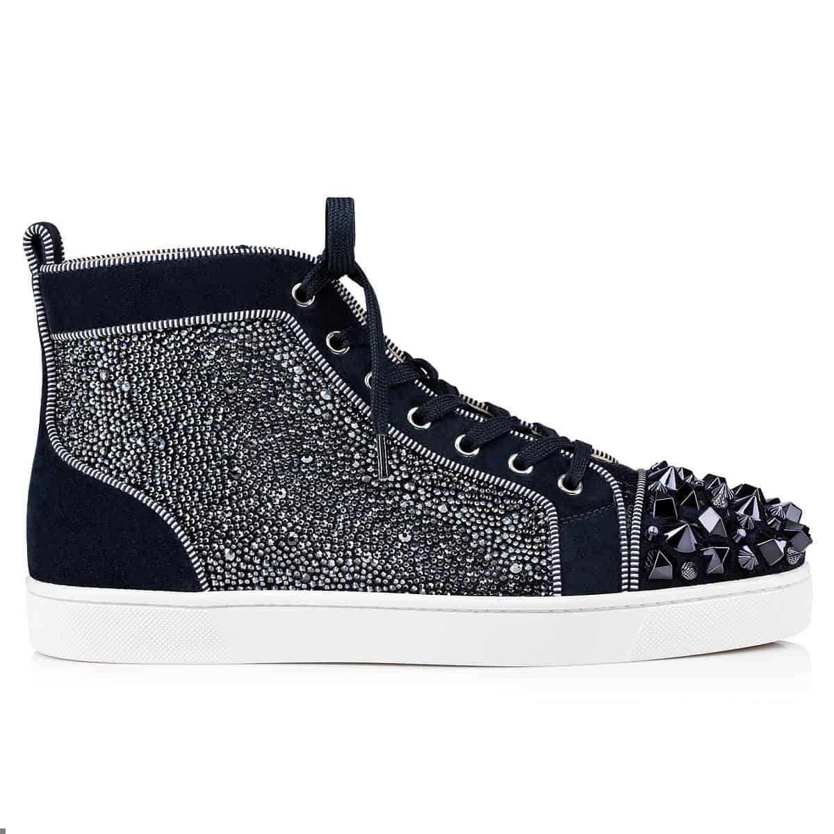 Ch**an louboutin high top sneaker - cl18