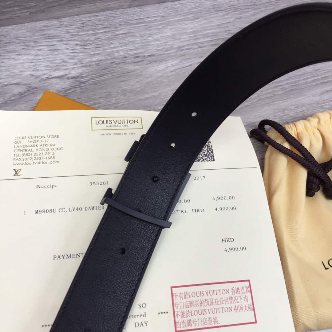 LV INITIALES 40MM RE.VERSIBLE BELT