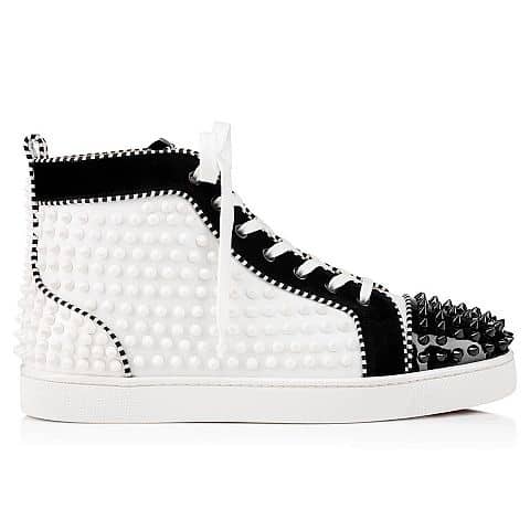 Ch**an louboutin high top sneaker
