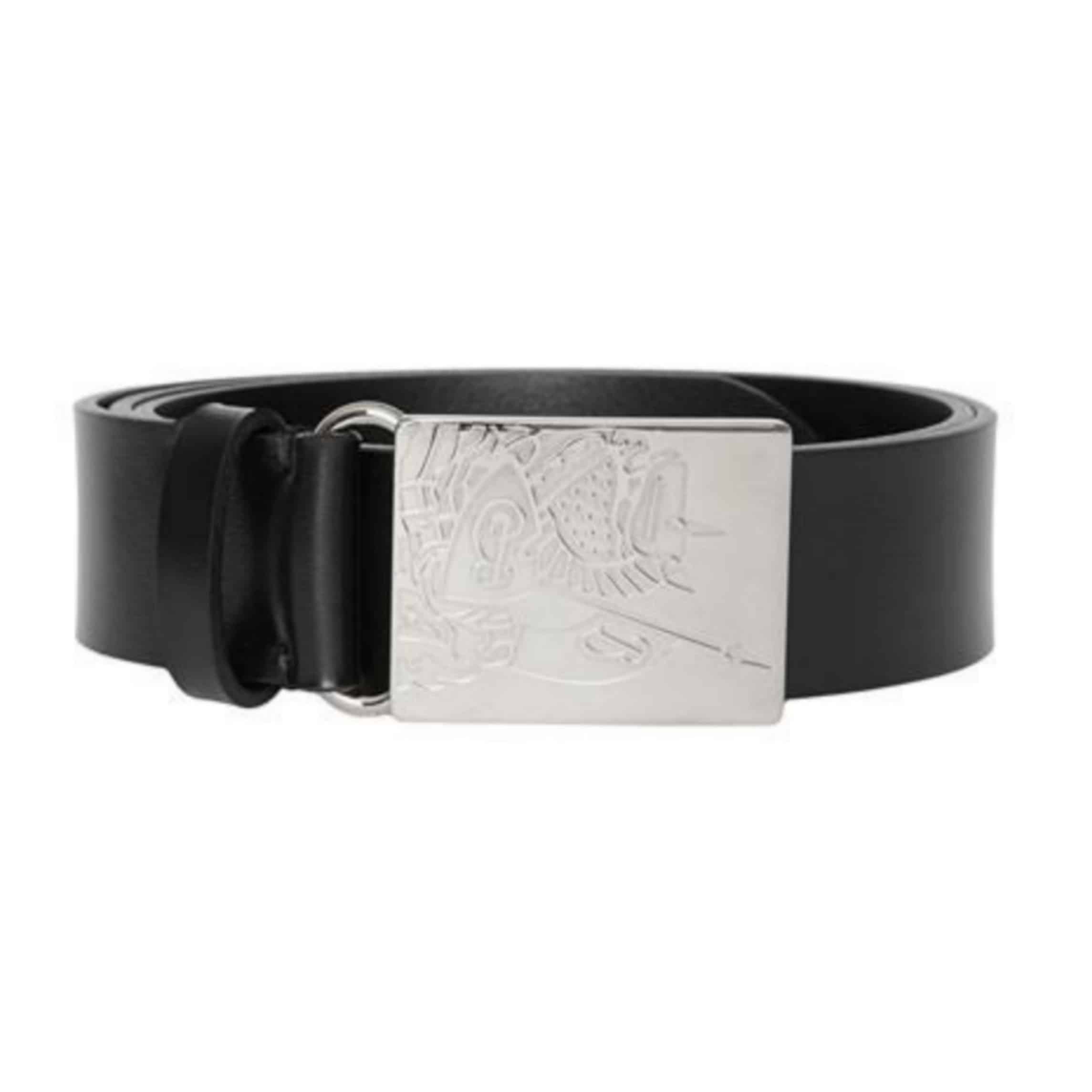 B**rry black men's luke leather belt - b24