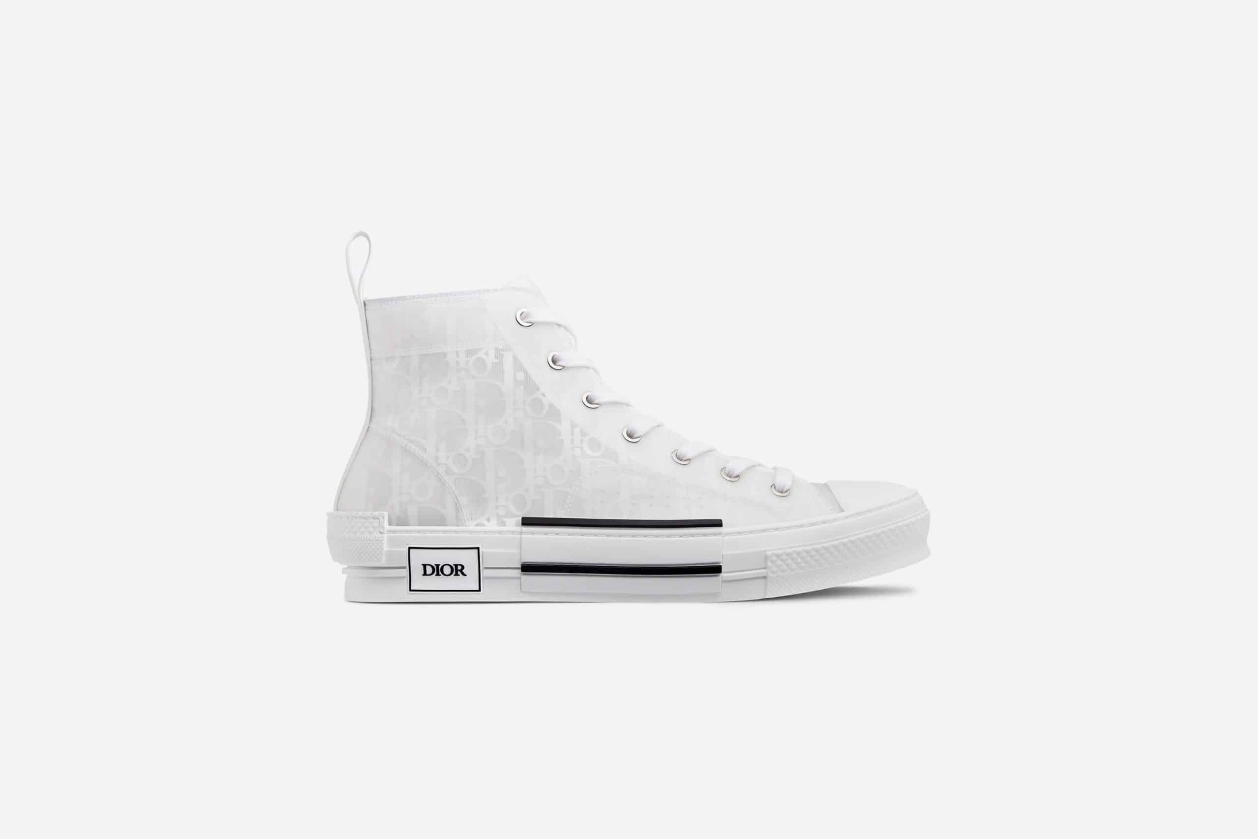 D*or limited edition "b23" high-top D*or oblique sneaker- cd15