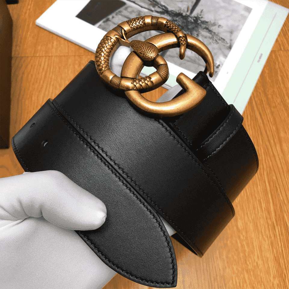 G*u*i double g snake buckle belt - b1
