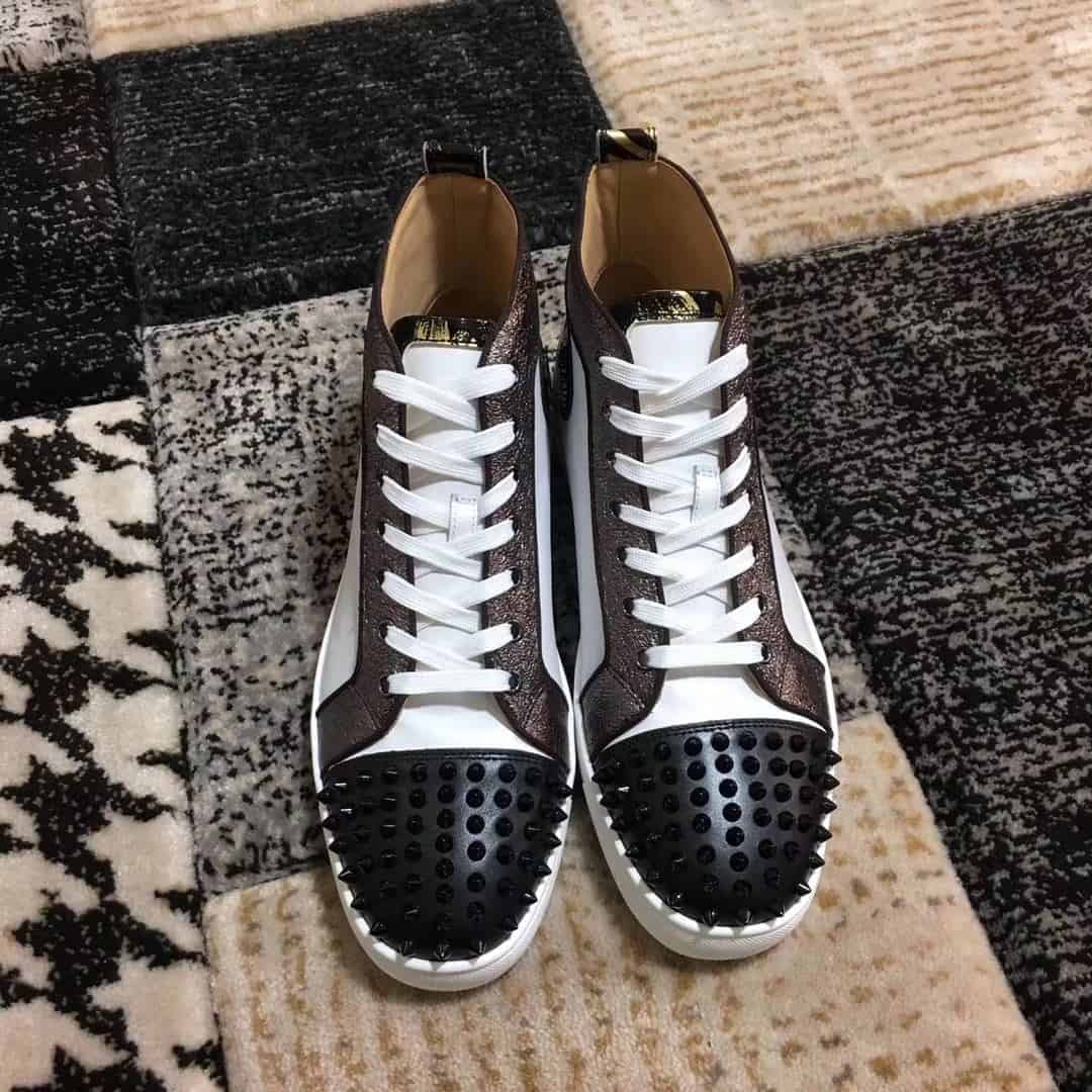 Ch**an louboutin high top sneaker - cl38