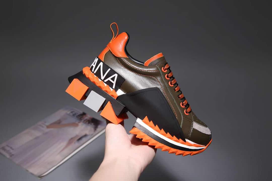 dolce & gabbana S*per queen multicolor sneakers - dg34