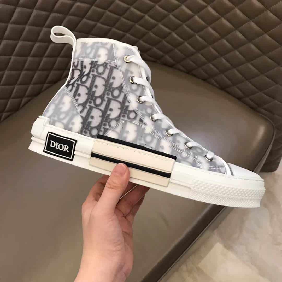 D*or "b23" high-top D*or oblique sneaker - cd14