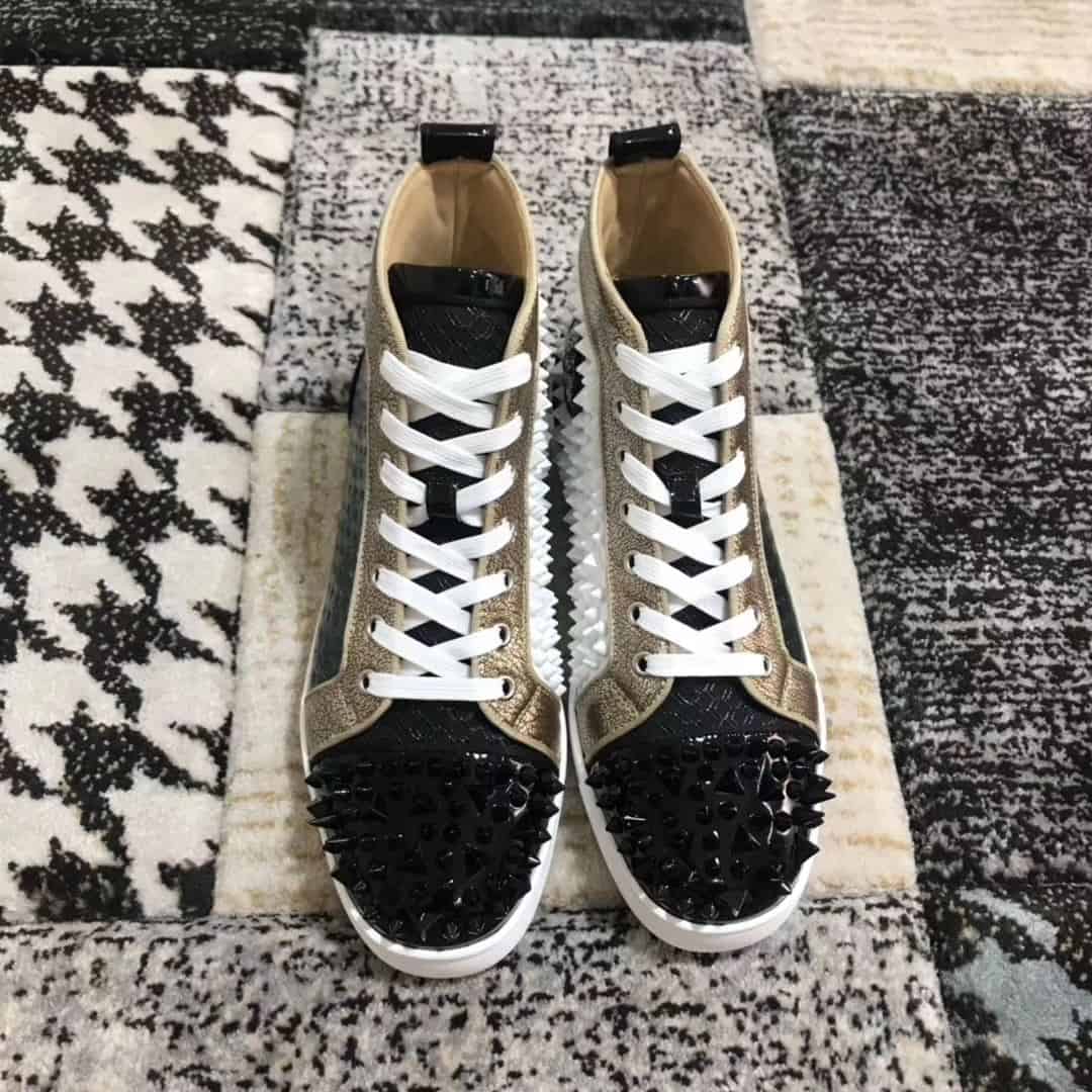 Ch**an louboutin high top sneaker - cl24