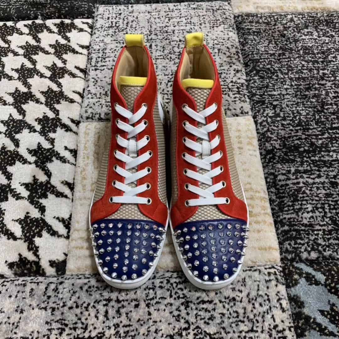 Ch**an louboutin high top sneaker - cl40