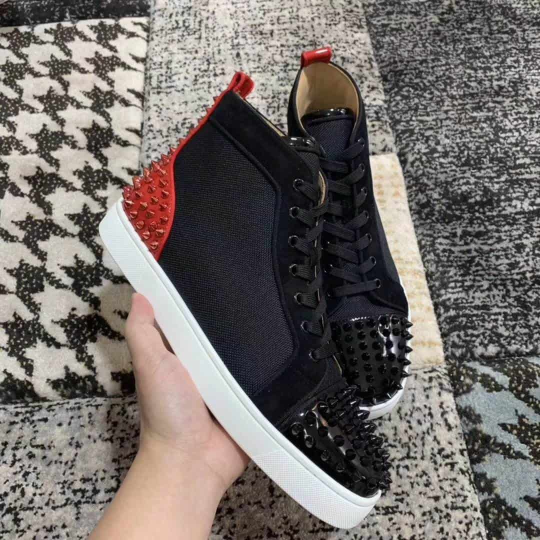 Ch**an louboutin high top sneaker - cl77