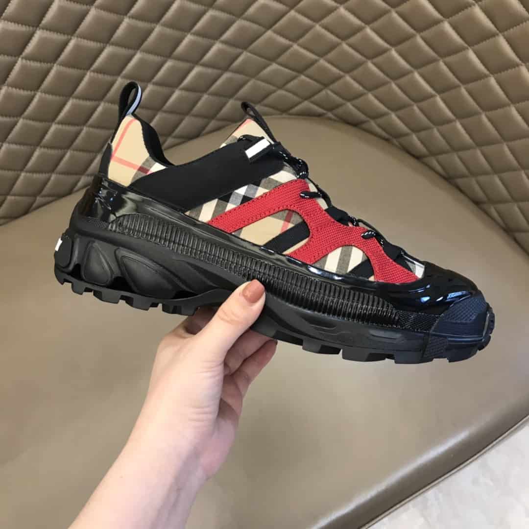 B**rry vintage check arthur sneakers - bbr34