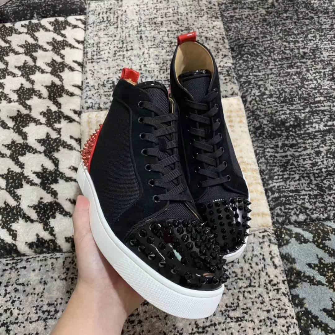 Ch**an louboutin high top sneaker - cl77