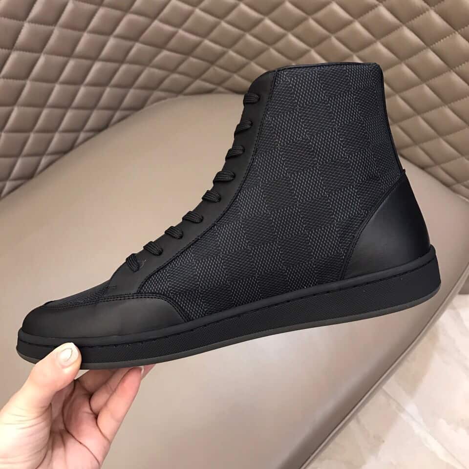 l0*is V*t0n offshore high top sneaker 'black'
