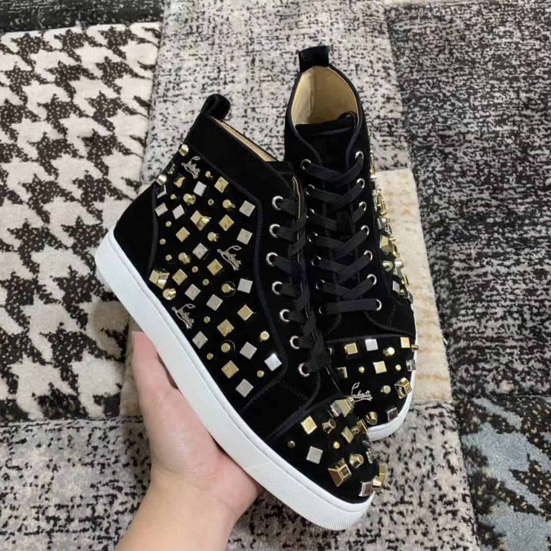Ch**an louboutin high top sneaker - cl72