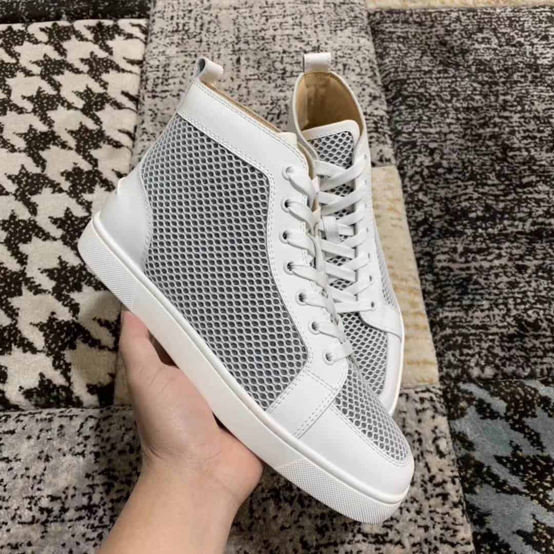 Ch**an louboutin high top sneaker - cl41