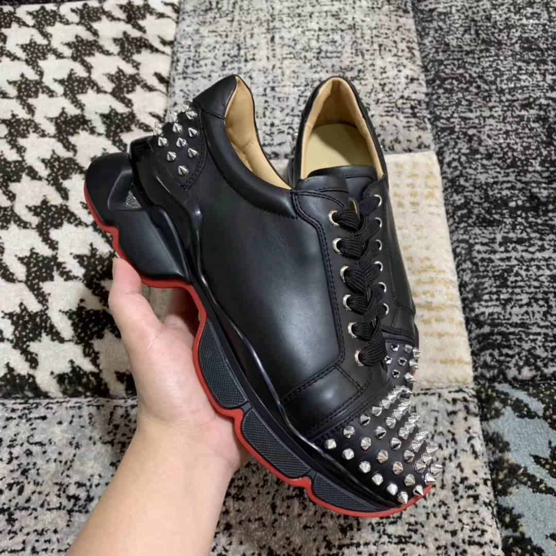 Ch**an louboutin spike sock sneaker - cl19