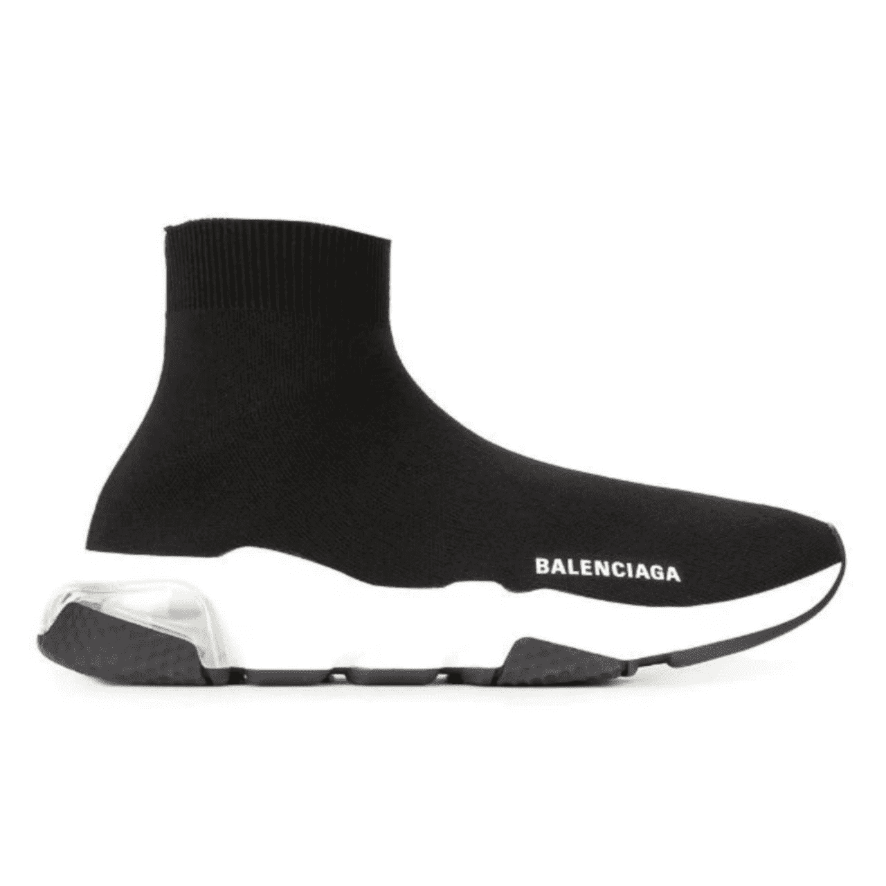 Ba*len*cia*ga speed clear sole sneakers - bb43