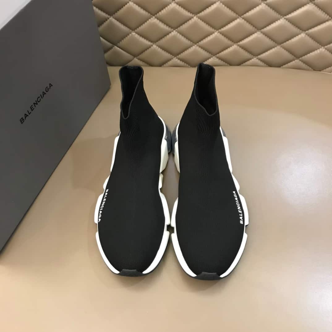 Ba*len*cia*ga speed clear sole sneakers - bb43