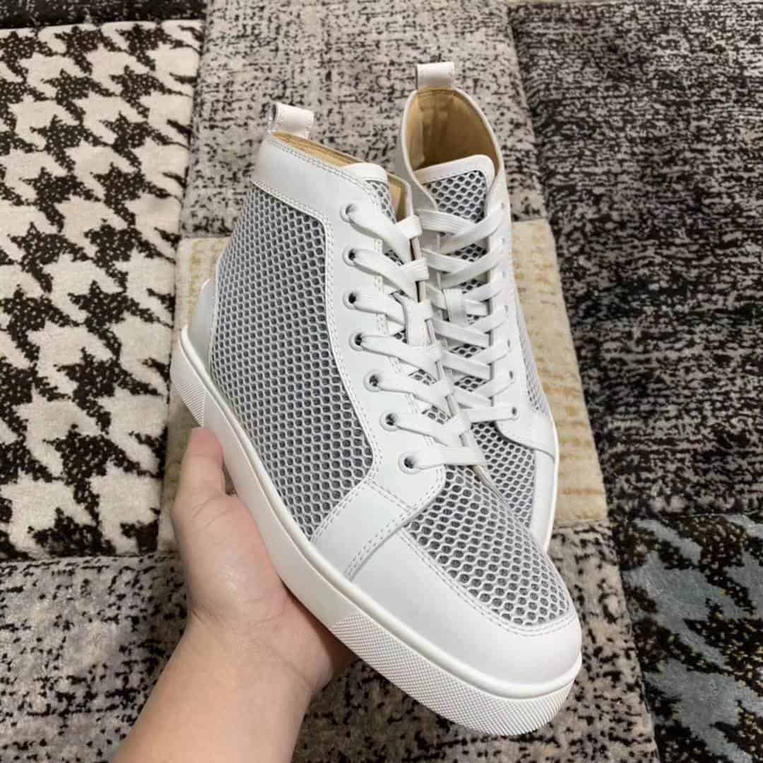 Ch**an louboutin high top sneaker - cl41