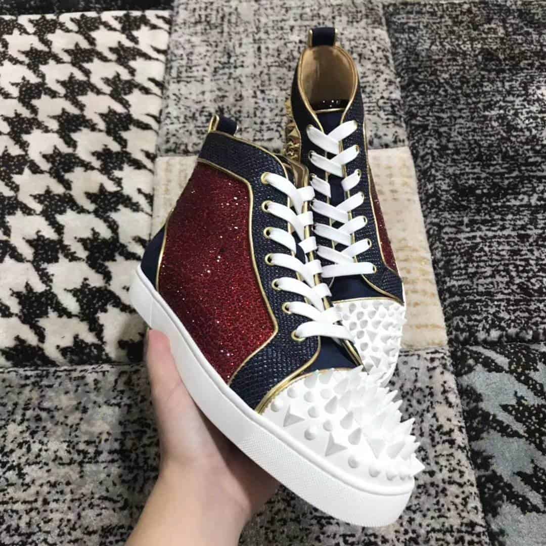 Ch**an louboutin high top sneaker - cl34