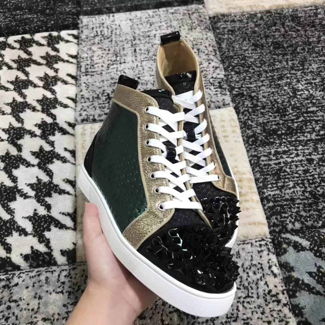 Ch**an louboutin high top sneaker - cl24