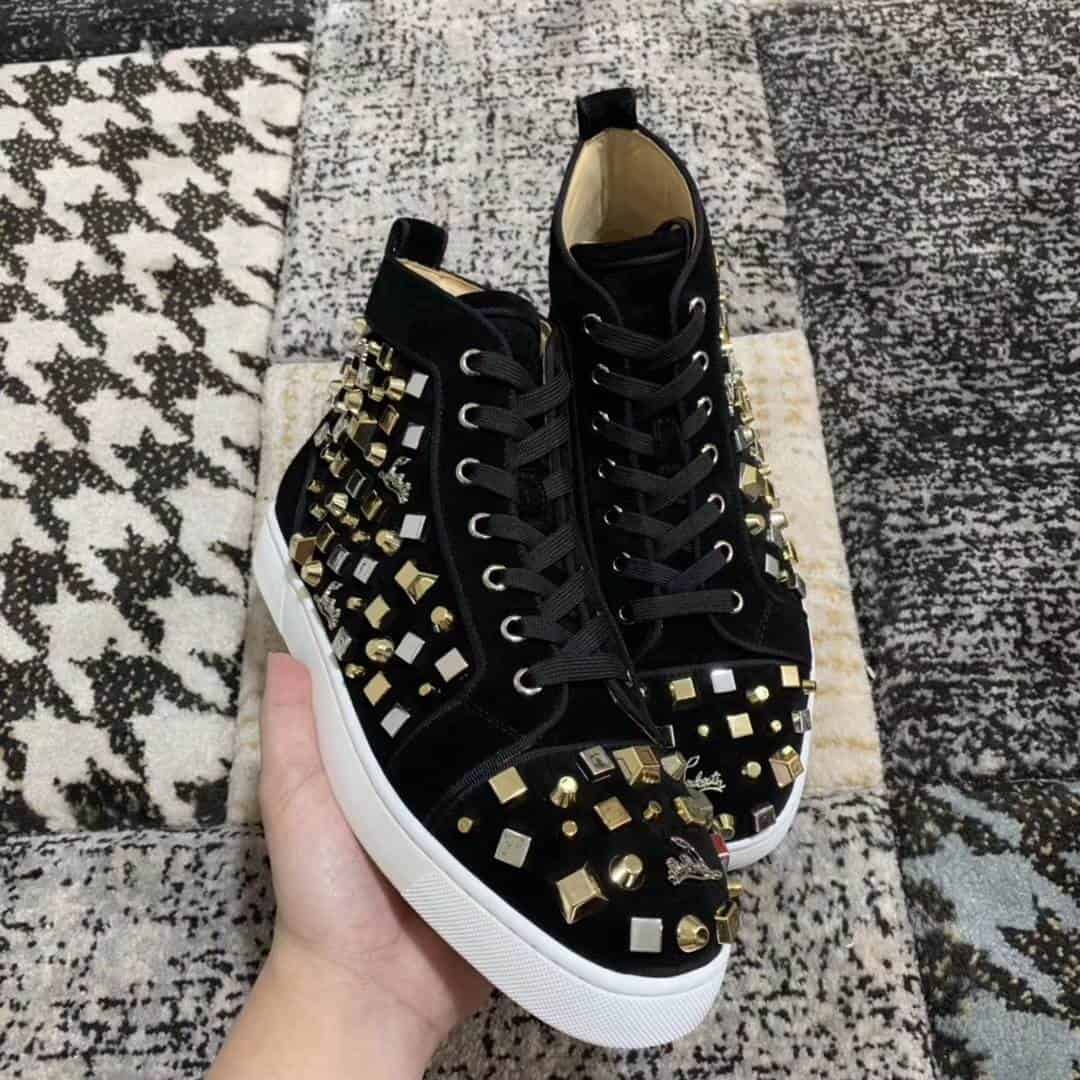 Ch**an louboutin high top sneaker - cl72
