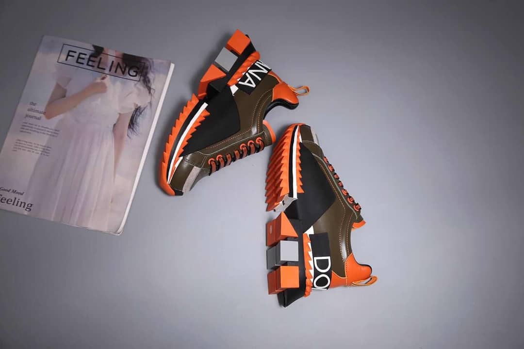 dolce & gabbana S*per queen multicolor sneakers - dg34