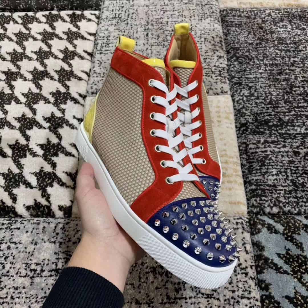 Ch**an louboutin high top sneaker - cl40