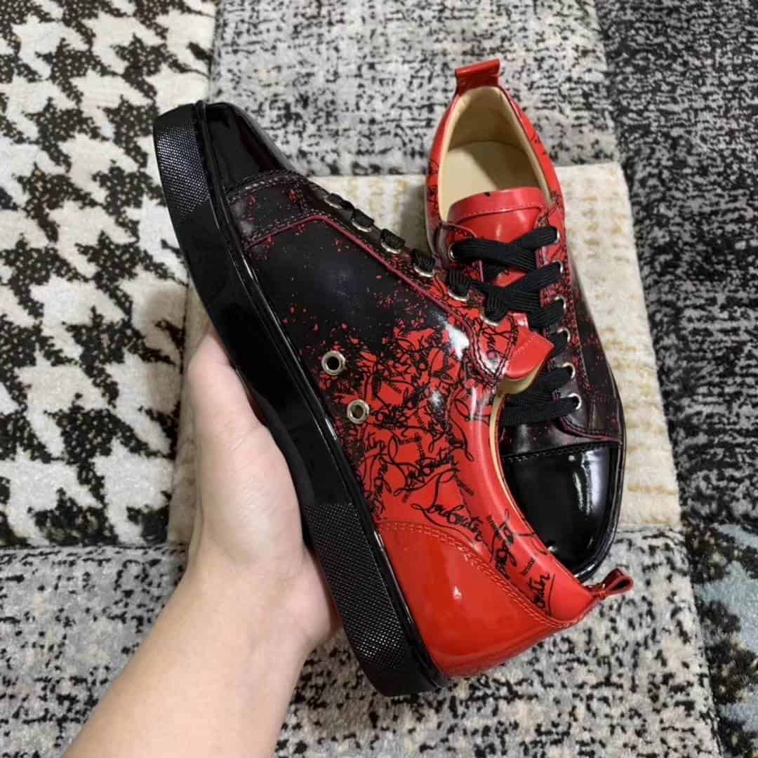 Ch**an louboutin low top sneaker - cl16