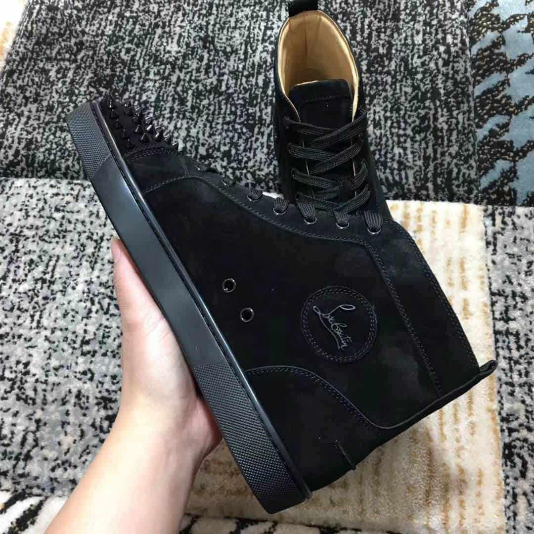Ch**an louboutin high top sneaker - cl14