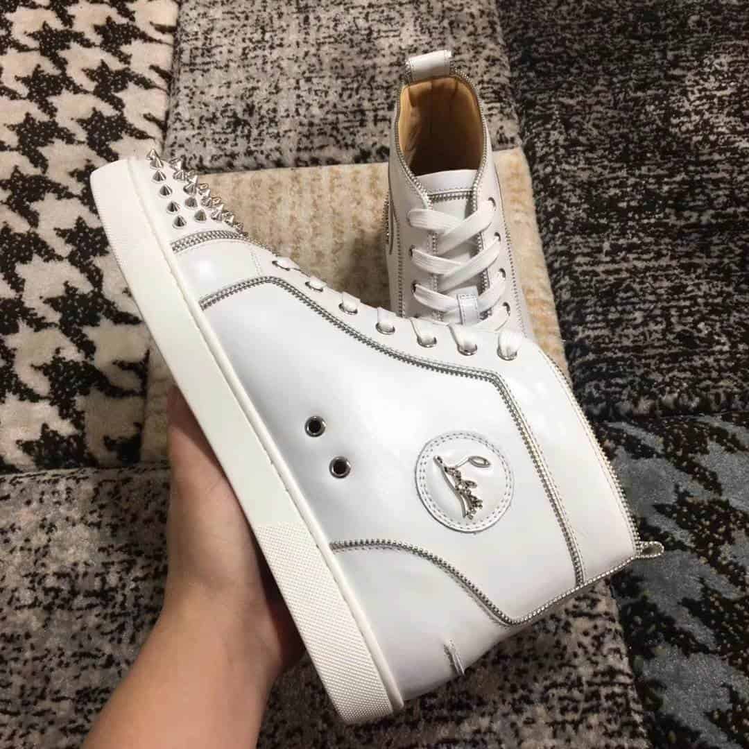 Ch**an louboutin high top sneaker - cl44