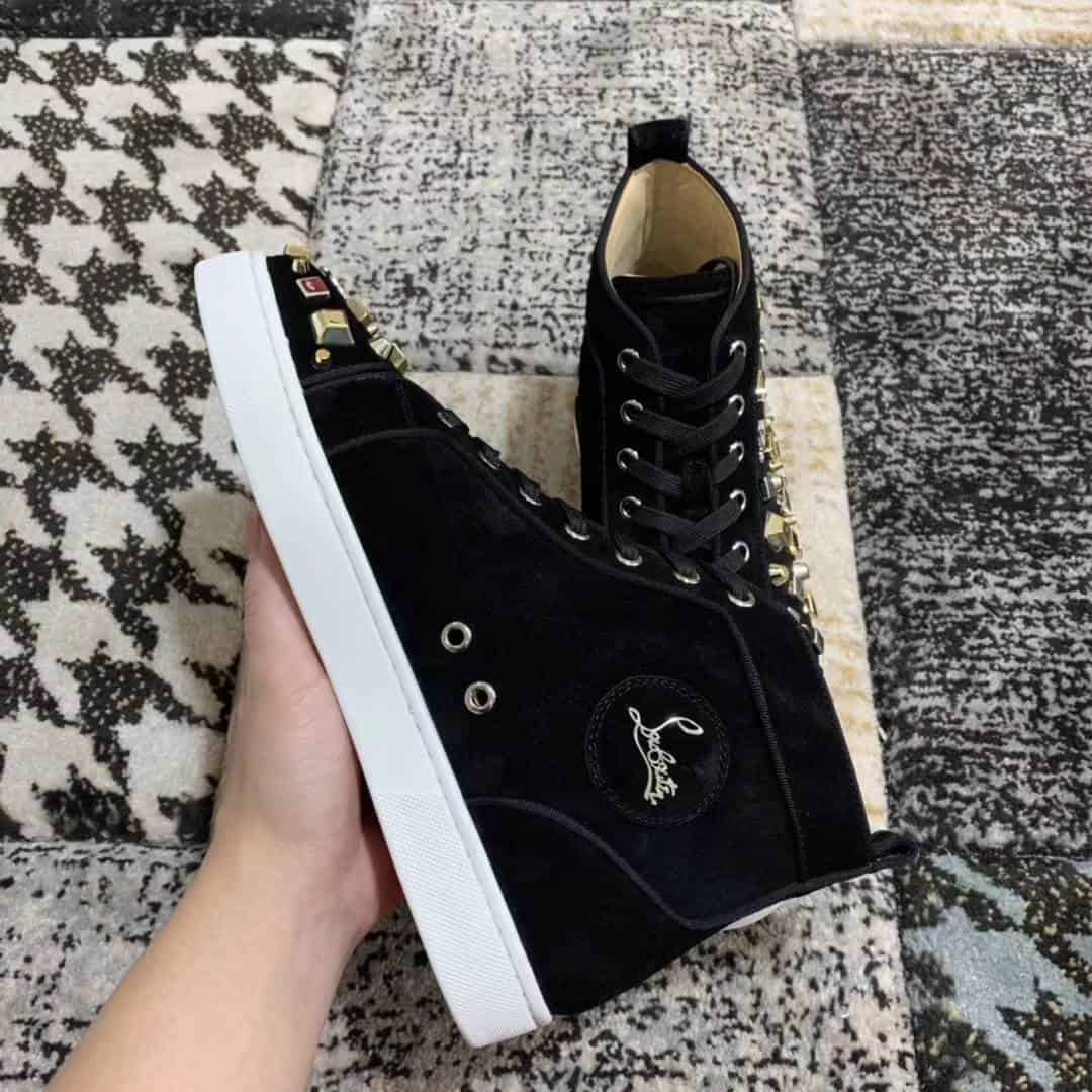 Ch**an louboutin high top sneaker - cl72
