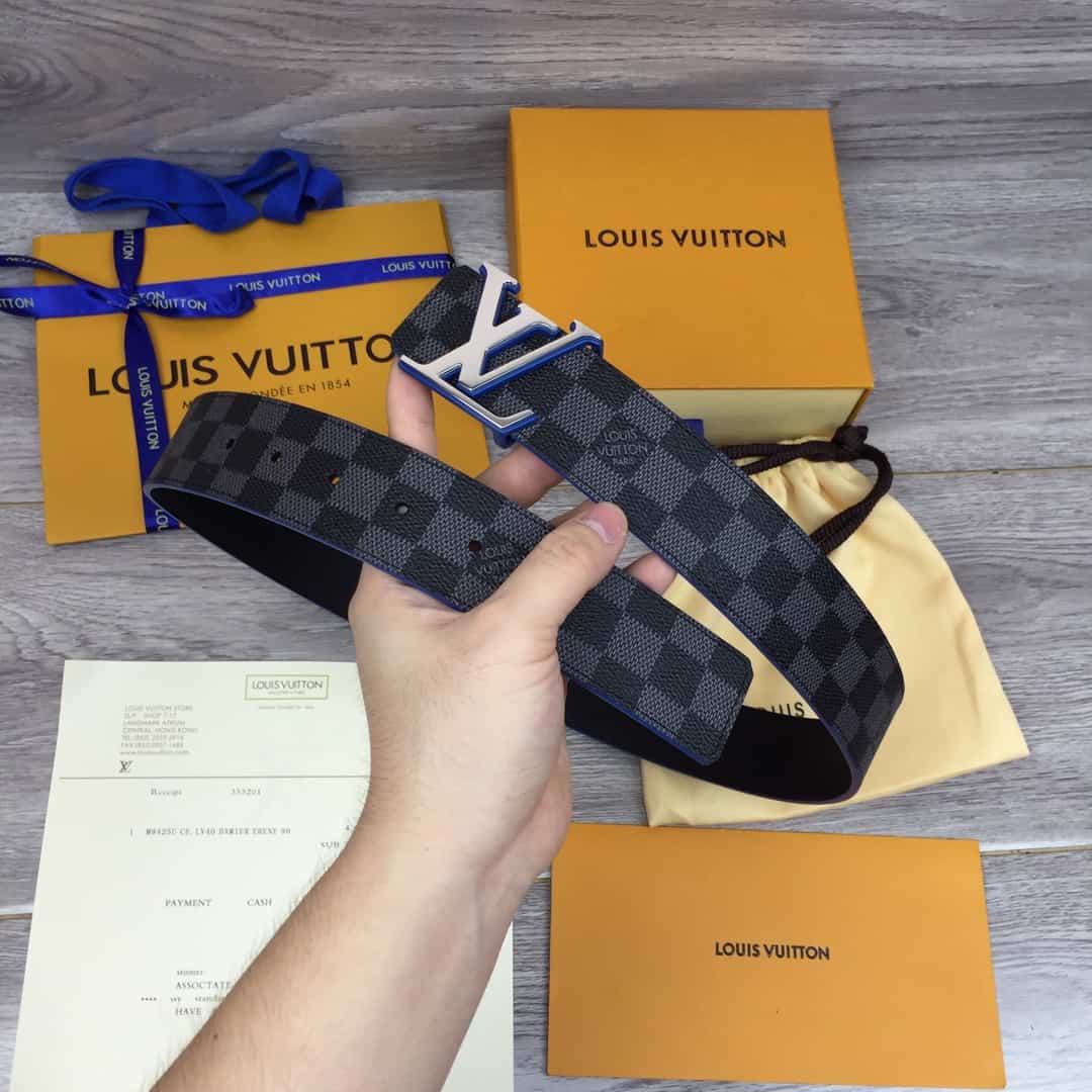 LV INITIALES 40MM RE.VERSIBLE BELT - B96