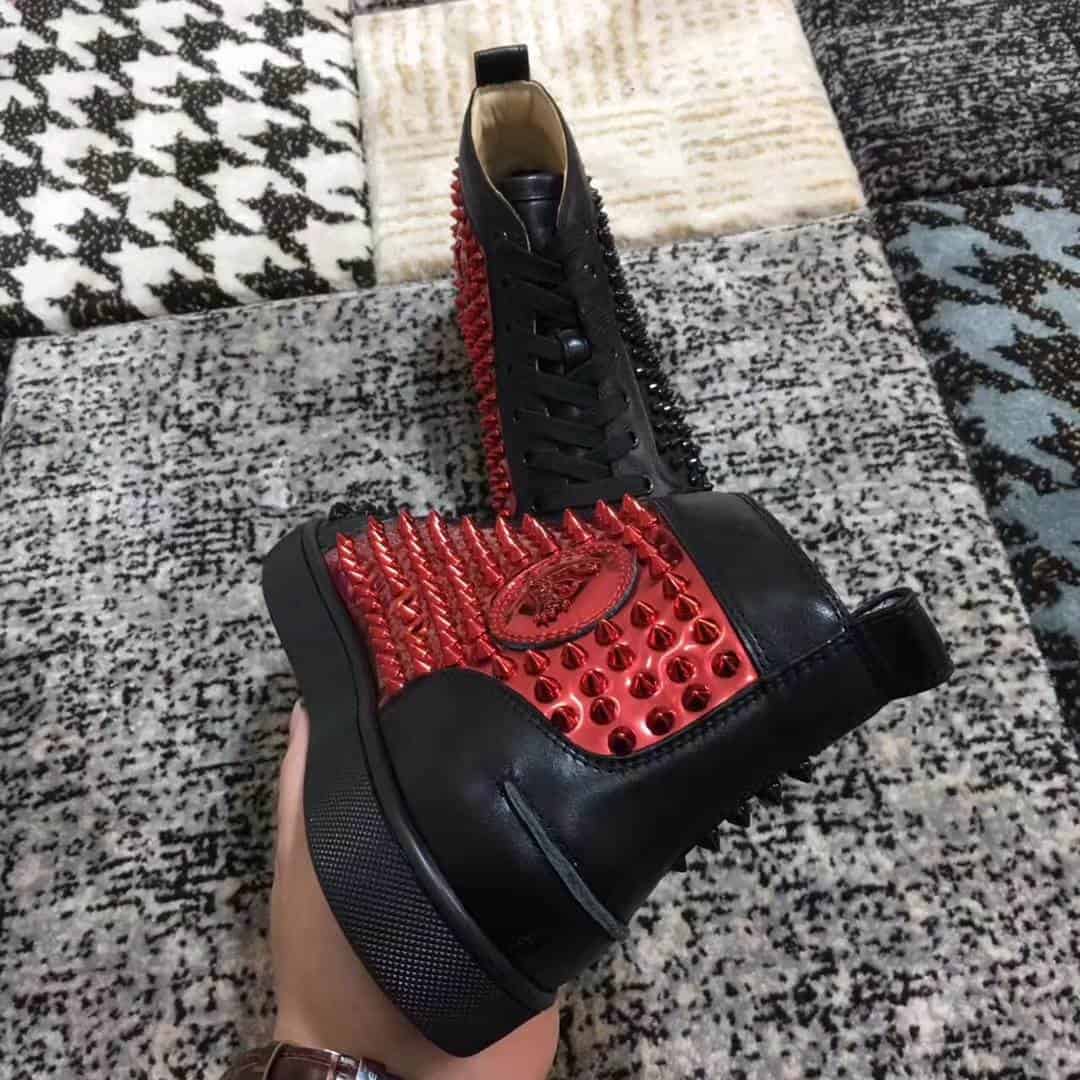 Ch**an louboutin high top sneaker - cl43