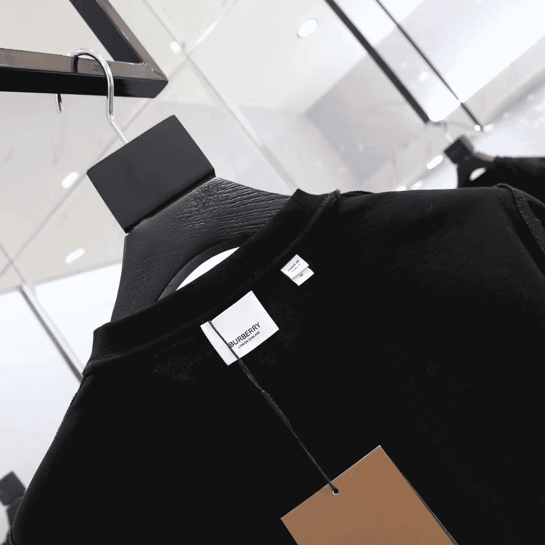 B**rry vintage check panel t-shirt - bbr62