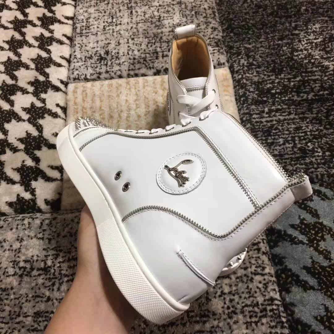 Ch**an louboutin high top sneaker - cl44