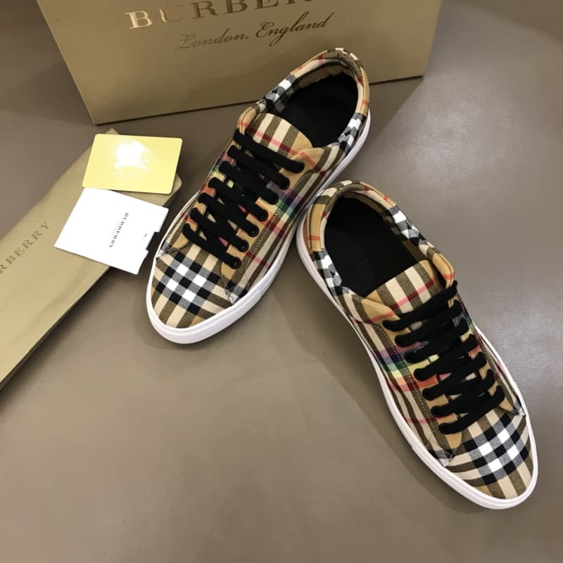 B**rry rainbow vintage check trainers - bbr15