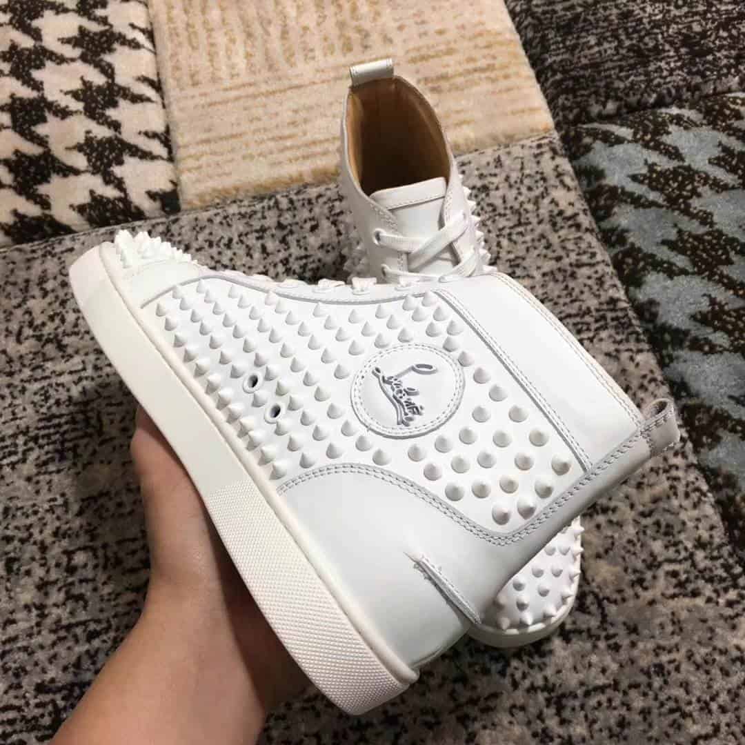 Ch**an louboutin high top sneaker - cl45