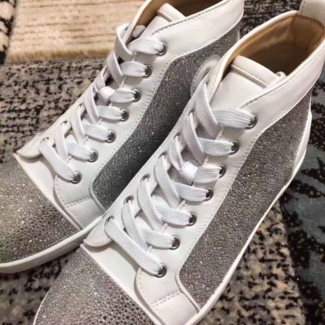 Ch**an louboutin high top sneaker - cl48