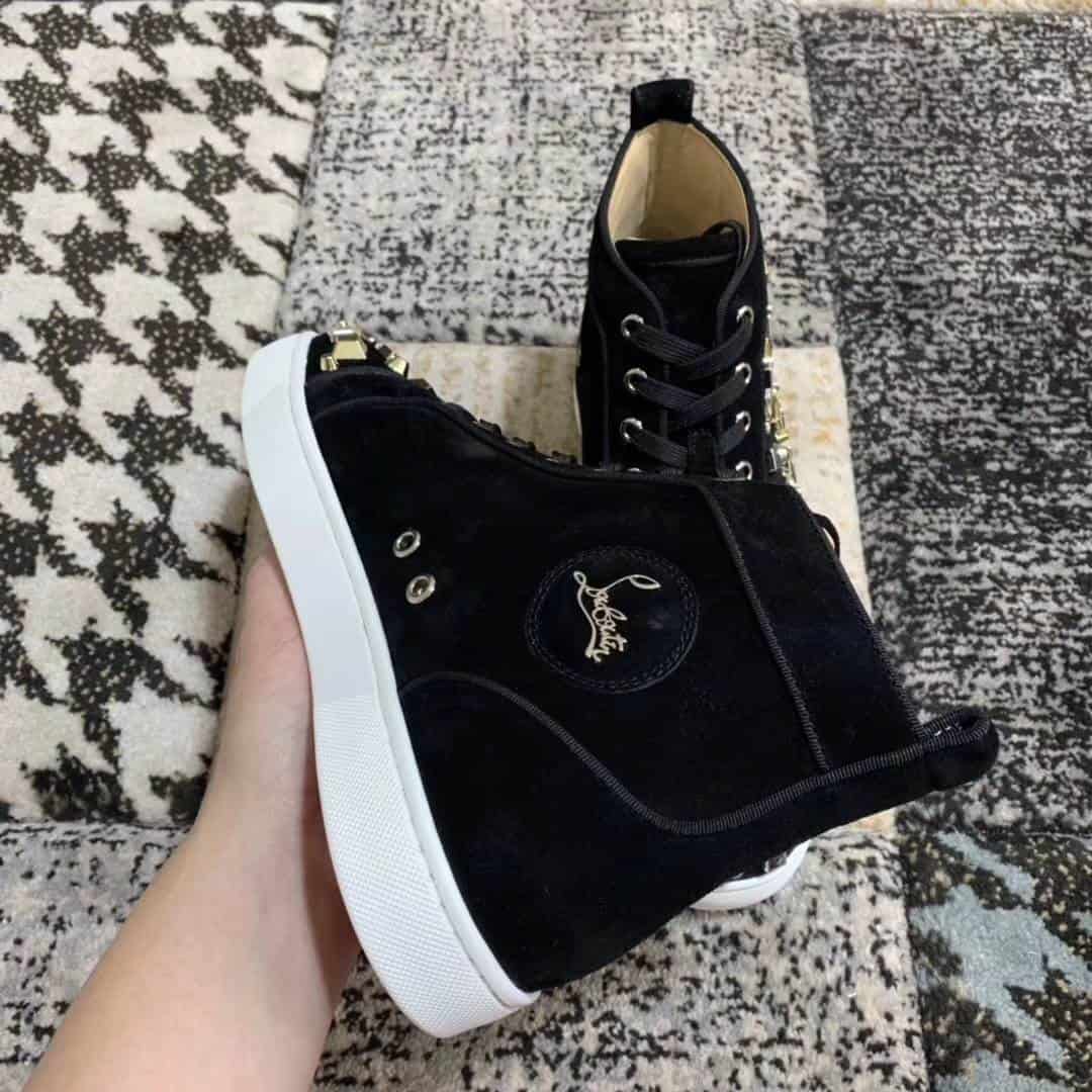 Ch**an louboutin high top sneaker - cl72