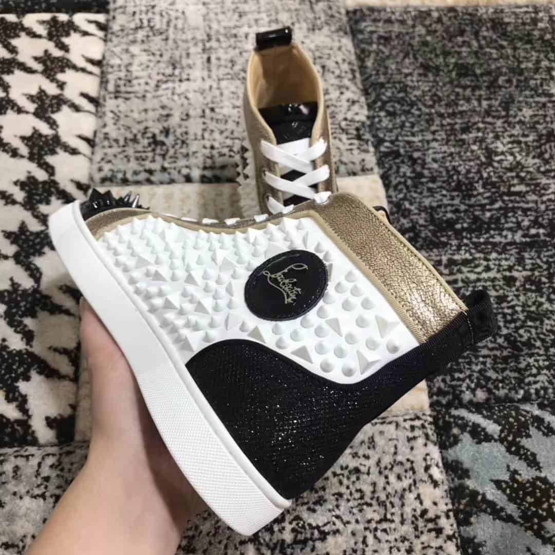 Ch**an louboutin high top sneaker - cl24